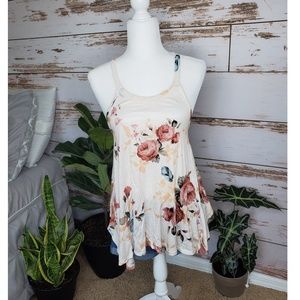Floral tank top